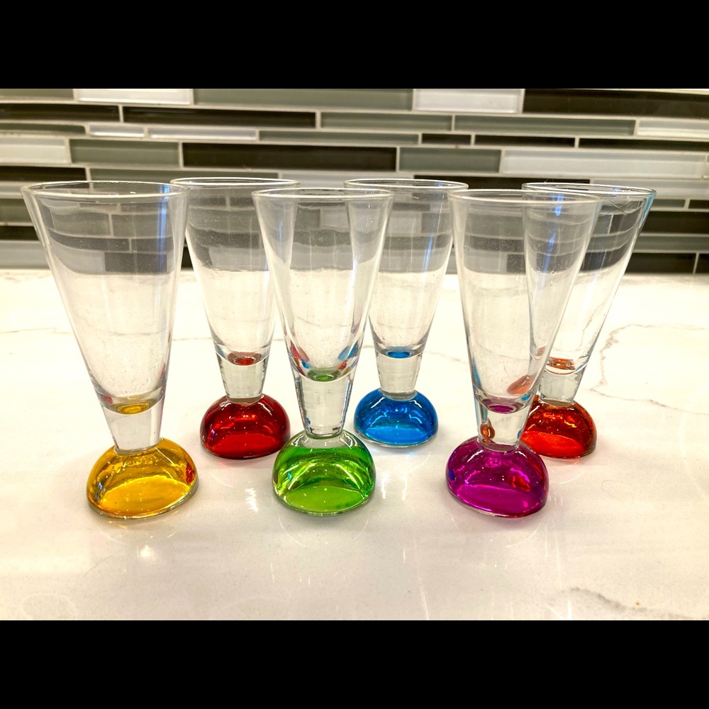 Set of 6 Shot/Cordial Glasses